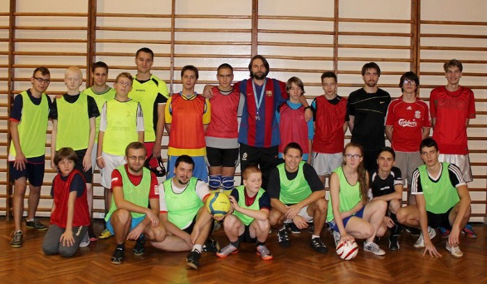 Fotografia: Trener i zawodnicy IV edycji Tynieckiej Ligi Mistrzów
